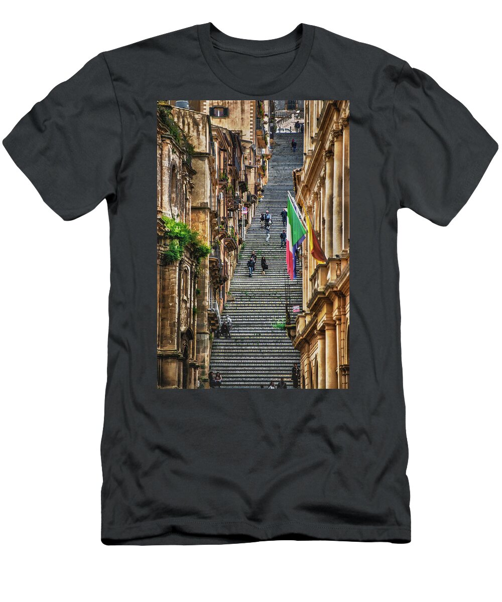  T-Shirt featuring the photograph Santa Maria del Monte by Patrick Boening