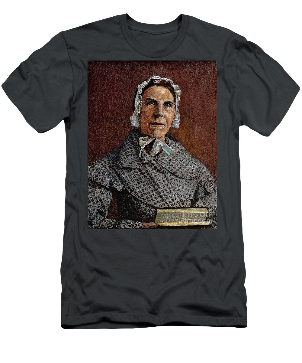 19th Century T-Shirt featuring the drawing Sarah Moore Grimke by Granger