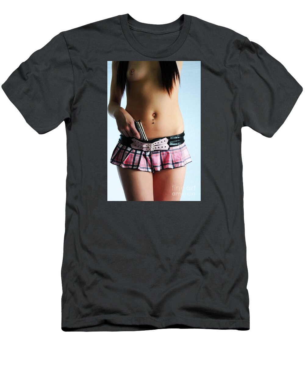 Boudoir Photographs T-Shirt featuring the photograph School is out by Robert WK Clark