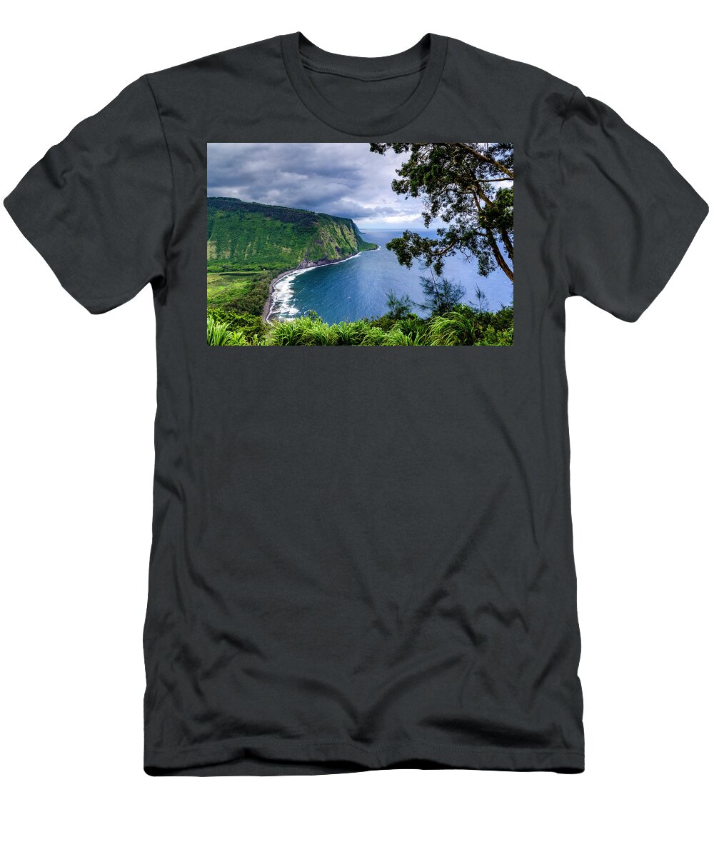 Tropical T-Shirt featuring the photograph Sea Cliffs by Daniel Murphy