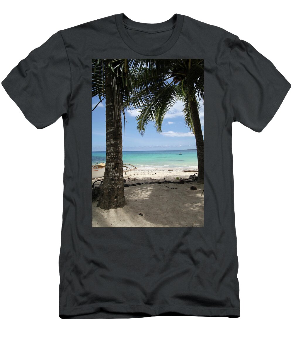 Mati T-Shirt featuring the photograph Sea Stroll by Jez C Self