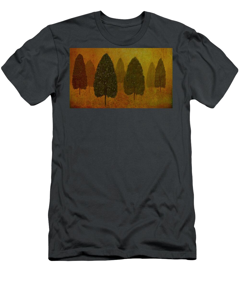 Tree T-Shirt featuring the photograph September Trees by David Dehner