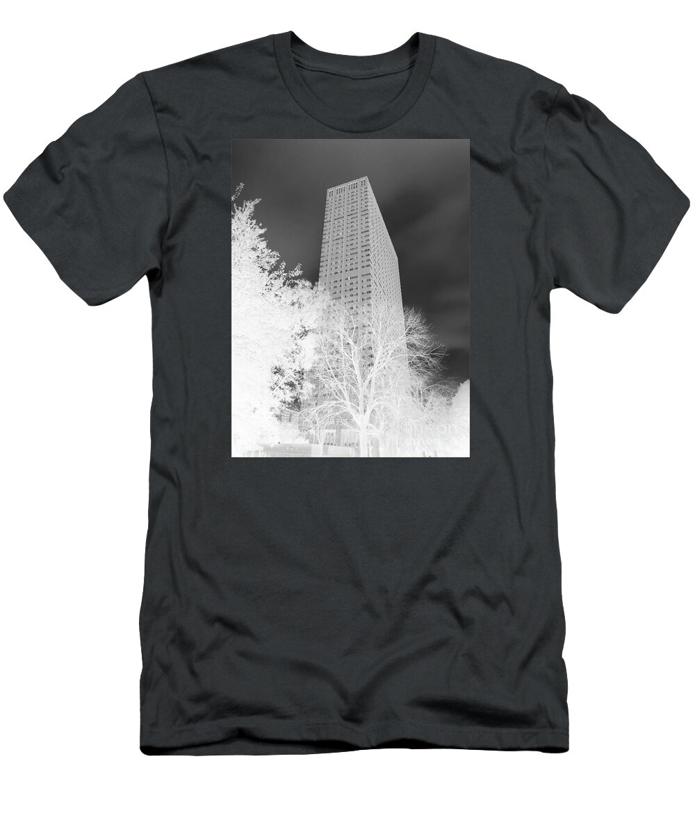 Art T-Shirt featuring the photograph Series of Black and White 38 by Funmi Adeshina