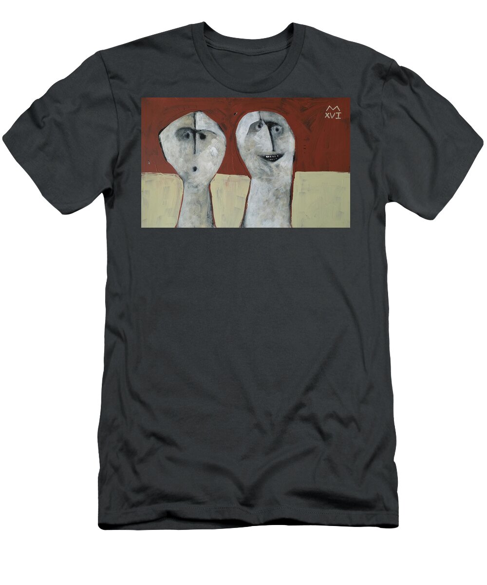 Abstract T-Shirt featuring the photograph SERMONES No. 2 by Mark M Mellon