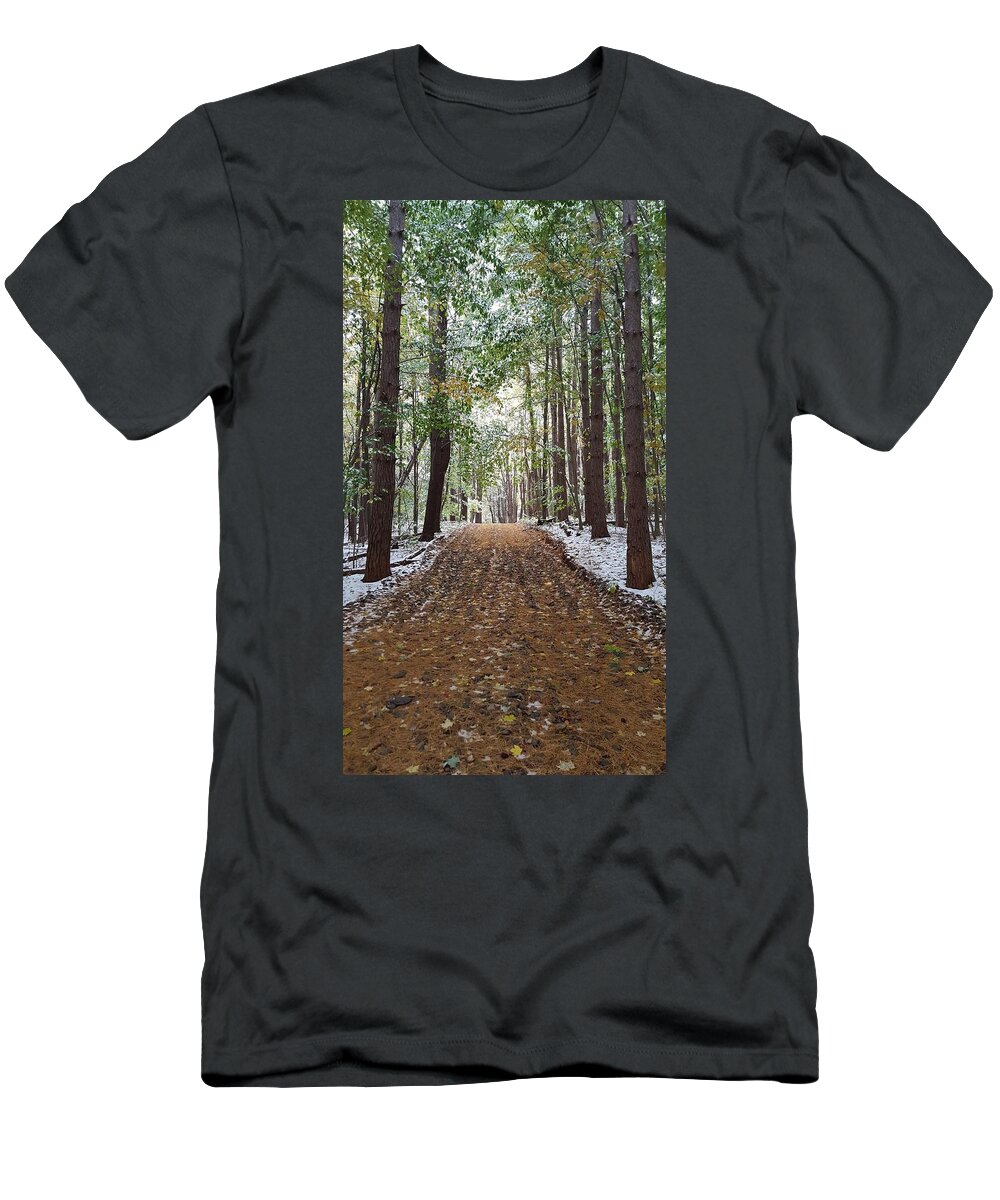 Forest T-Shirt featuring the photograph Shh by Dani McEvoy