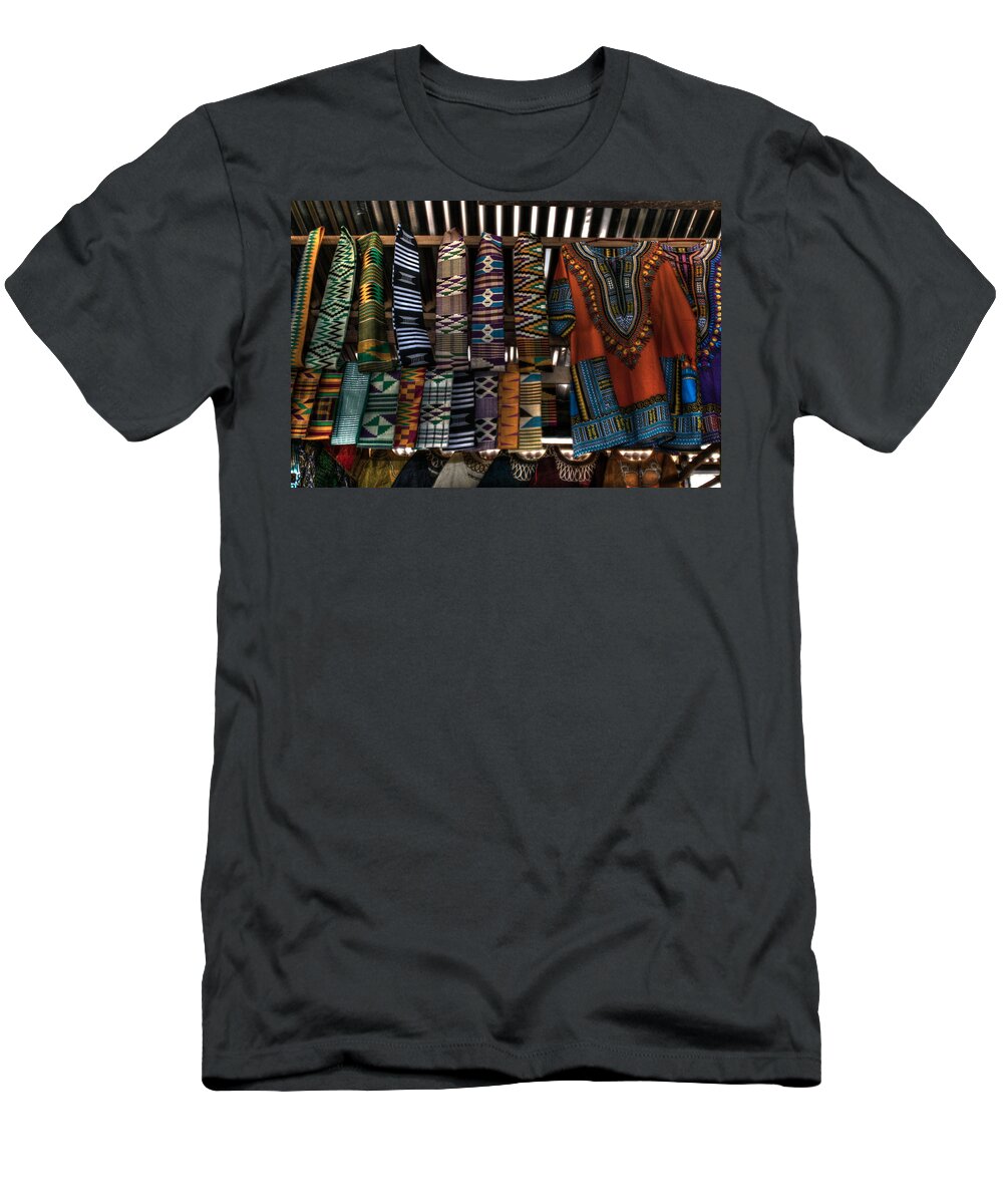 Shirts T-Shirt featuring the photograph Shirts in a Belt Line by Wayne King