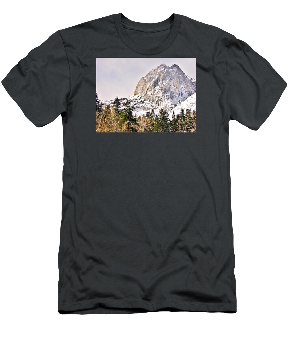 Sky T-Shirt featuring the photograph Sierra Mountain High by Marilyn Diaz