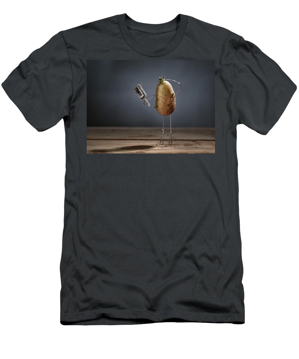 Simple Things T-Shirt featuring the photograph Simple Things - Fading Beauty by Nailia Schwarz