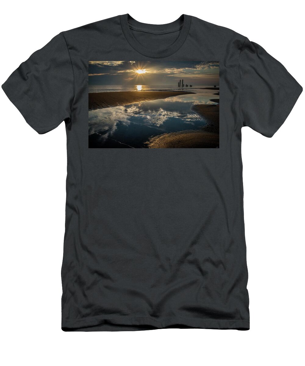 Clouds T-Shirt featuring the photograph Sky Portal by Larkin's Balcony Photography