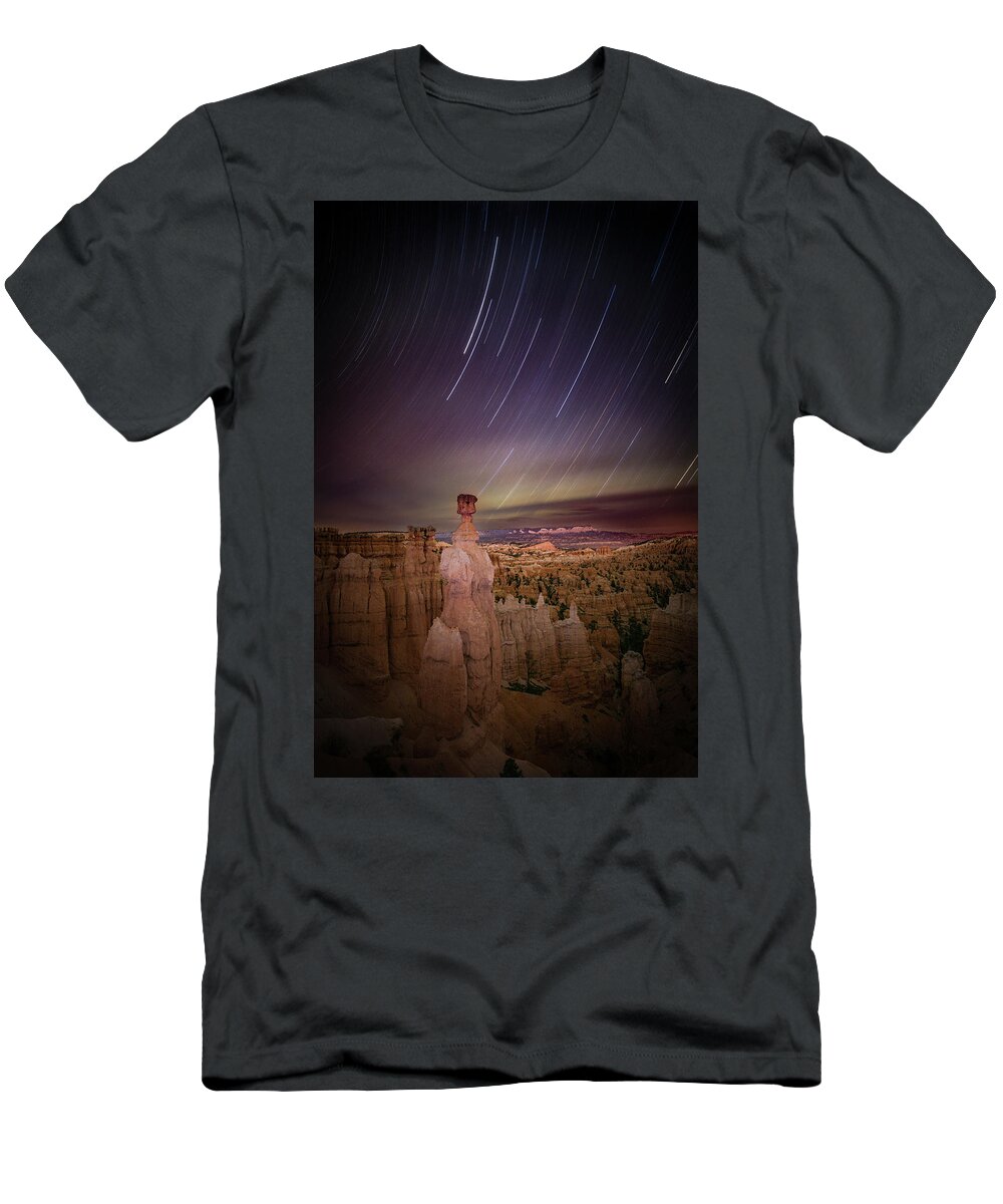 Arches T-Shirt featuring the photograph Sky Scraper by Edgars Erglis