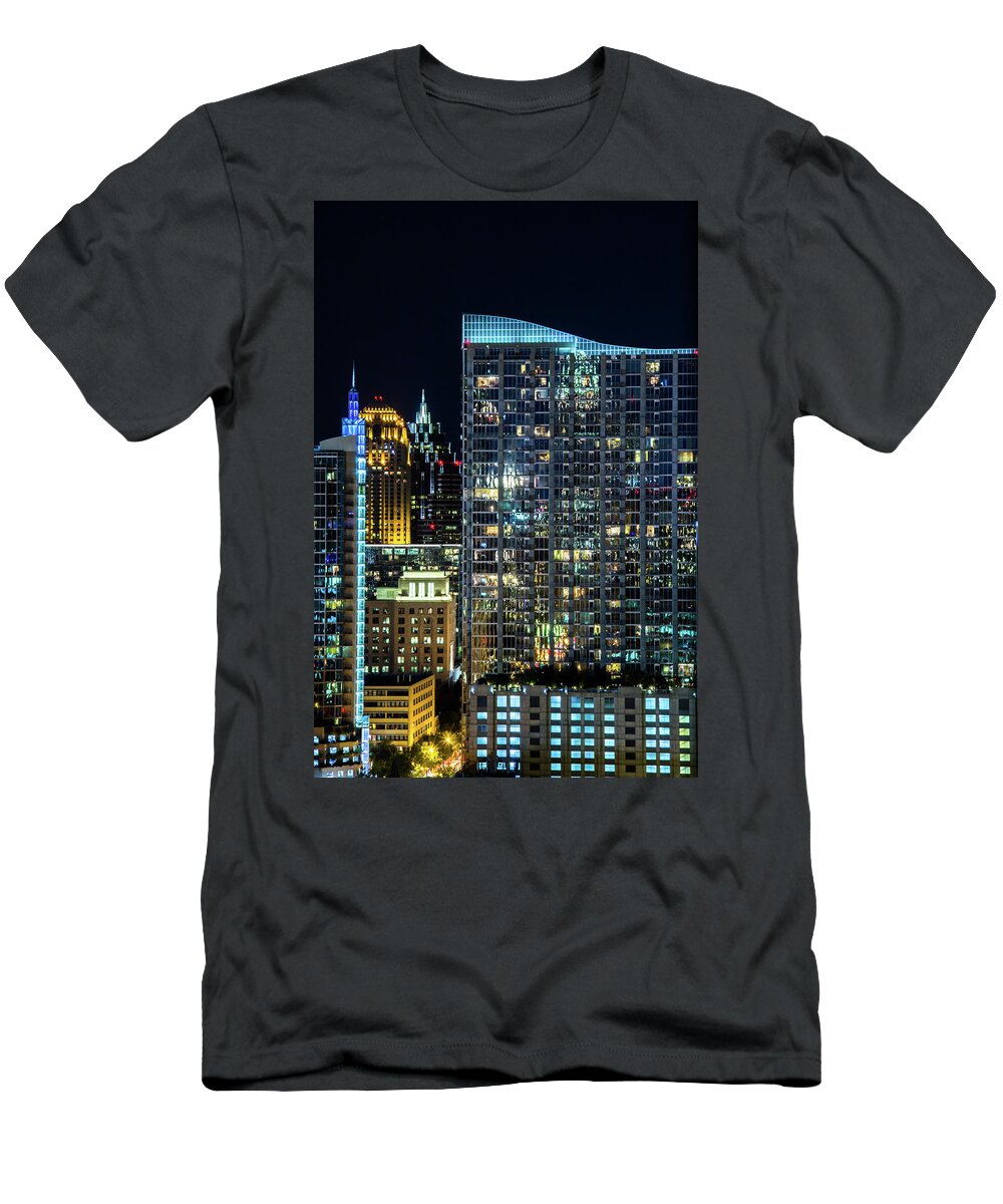 Atlanta T-Shirt featuring the photograph Sky Scraper by Kenny Thomas