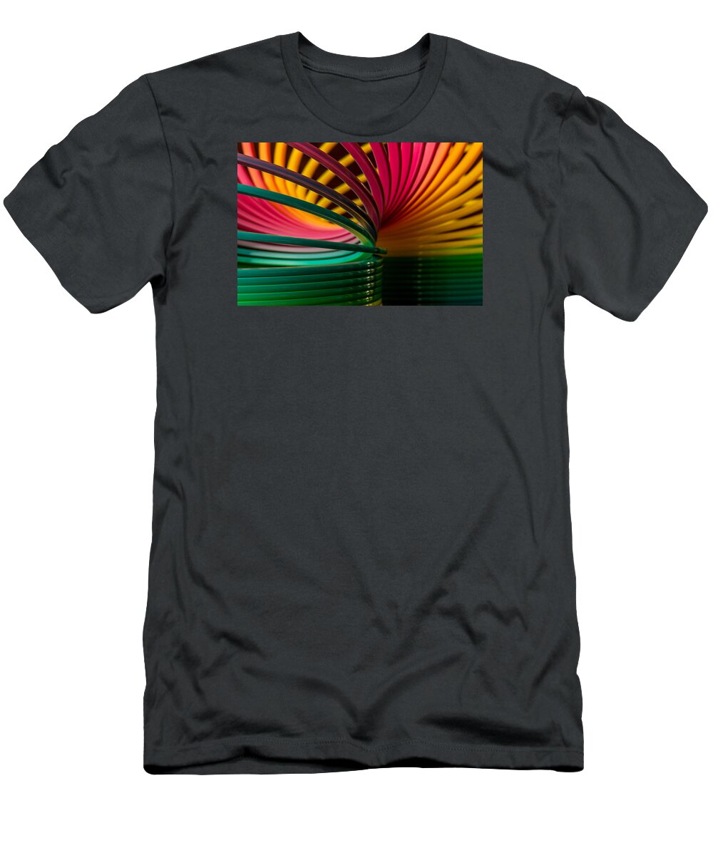 Toy T-Shirt featuring the photograph Slinky III by Bob Cournoyer