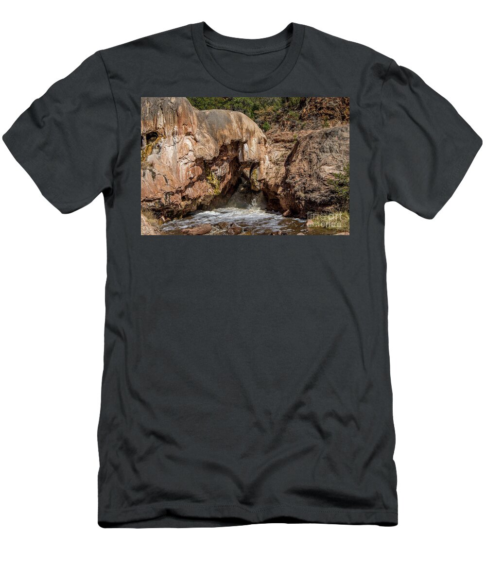 Soda Dam T-Shirt featuring the photograph Soda Dam 2 by Stephen Whalen