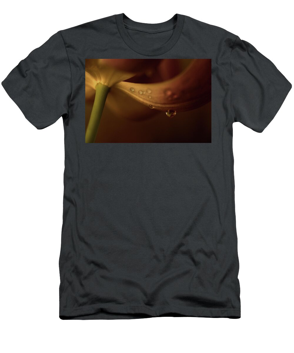 Flower T-Shirt featuring the photograph Soft and Smooth by Bob Cournoyer