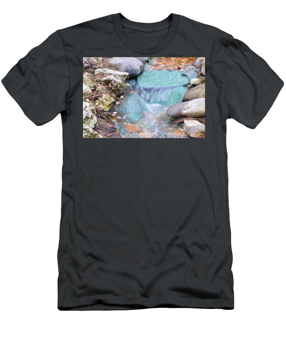 Softly Falling T-Shirt featuring the photograph Softly Falling by Warren Thompson