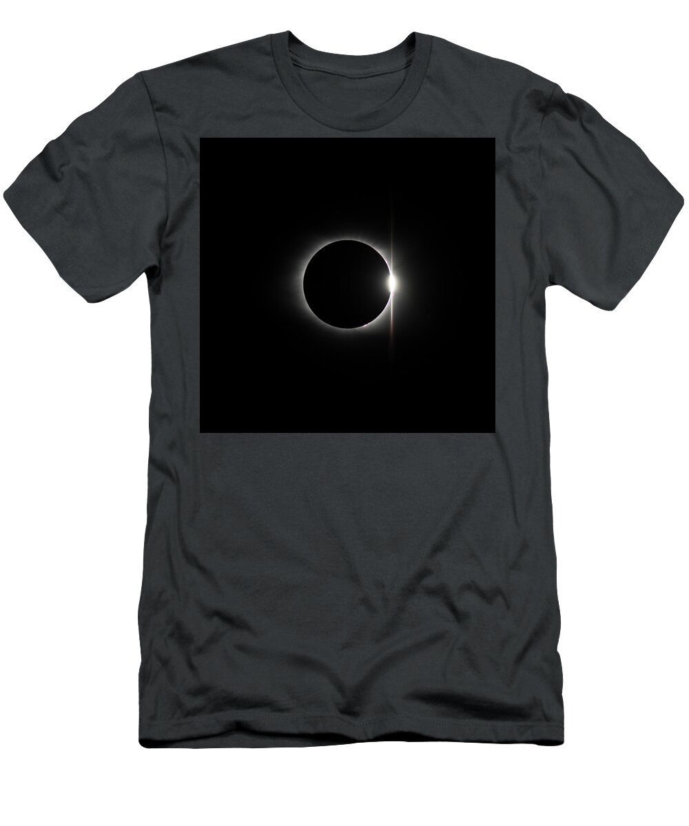 Solar T-Shirt featuring the photograph Solar Eclipse 1437 by William Bitman
