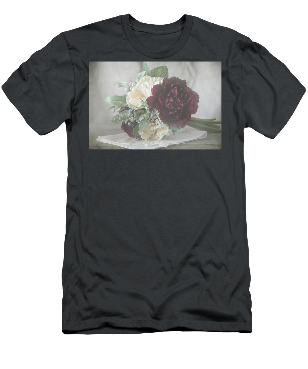 Flowers T-Shirt featuring the photograph Something Borrowed by Teresa Wilson