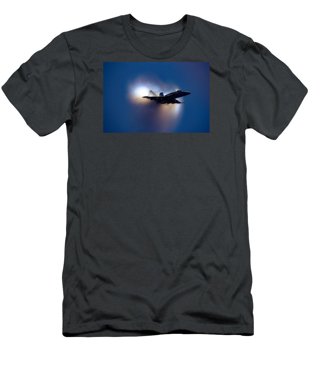 Planes T-Shirt featuring the photograph Sonic Boom by Michael Damiani