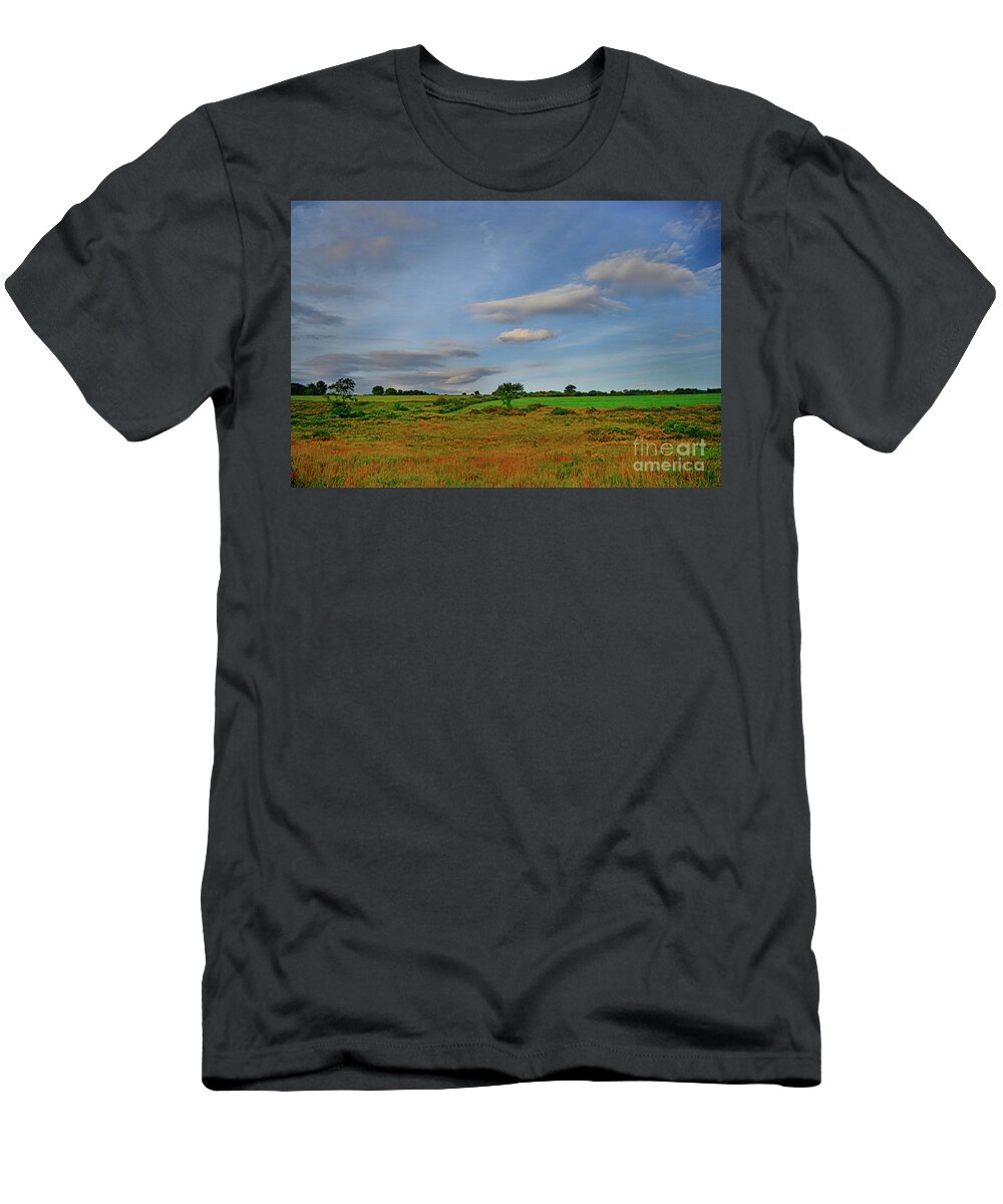 Landscape T-Shirt featuring the photograph Southbury by Dani McEvoy