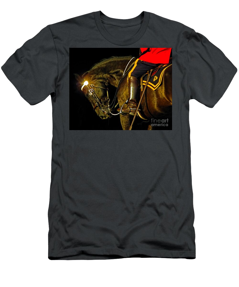 Horse T-Shirt featuring the photograph Sovereign Steed by Carol Randall