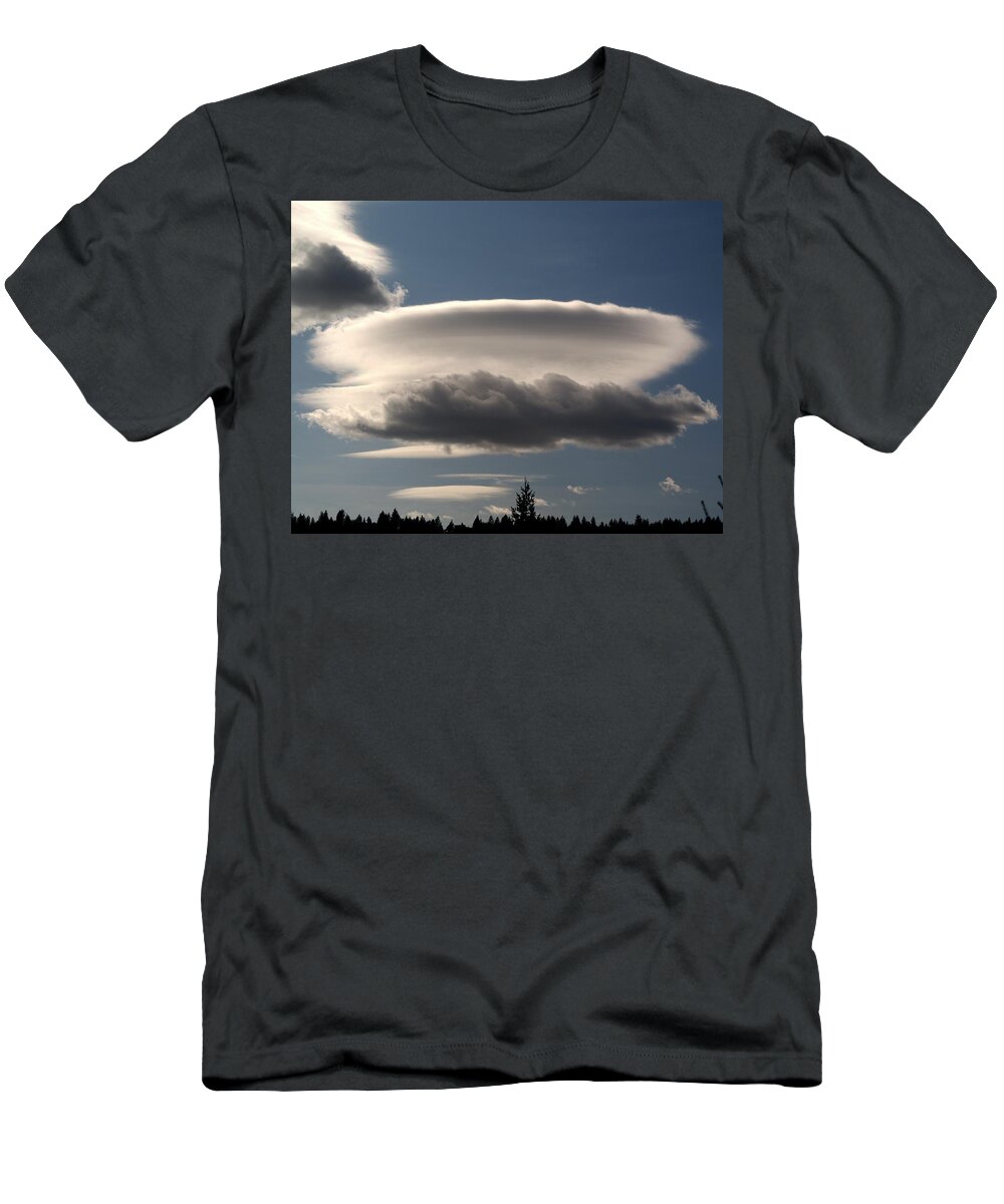 Nature T-Shirt featuring the photograph Spacecloud by Ben Upham III