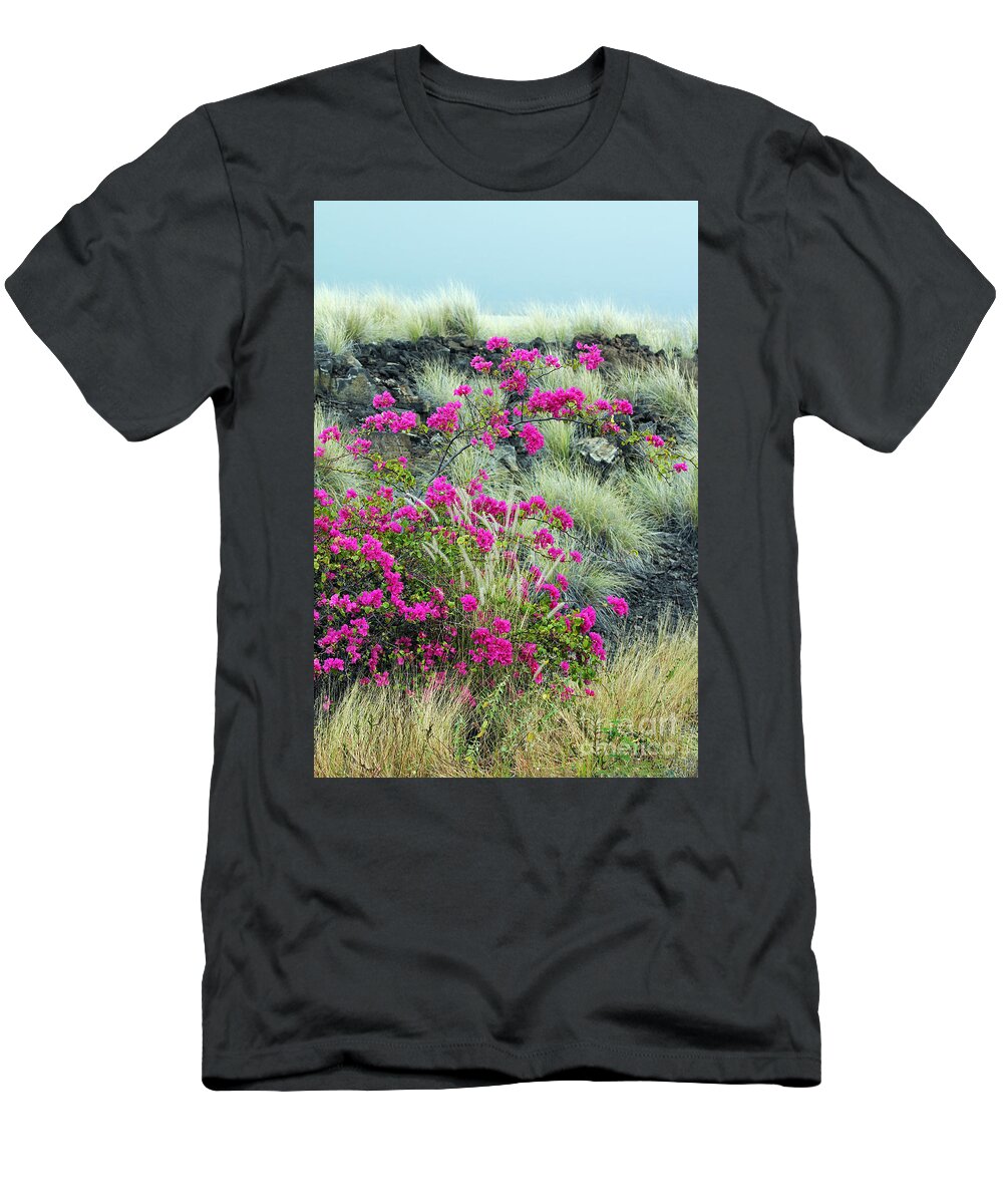  Splashes Of Pink T-Shirt featuring the photograph Splashes of Pink by Jennifer Robin