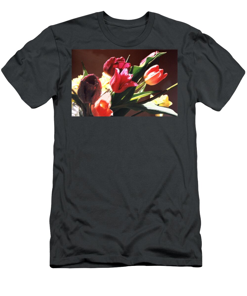 Floral Still Life T-Shirt featuring the photograph Spring Bouquet by Steve Karol