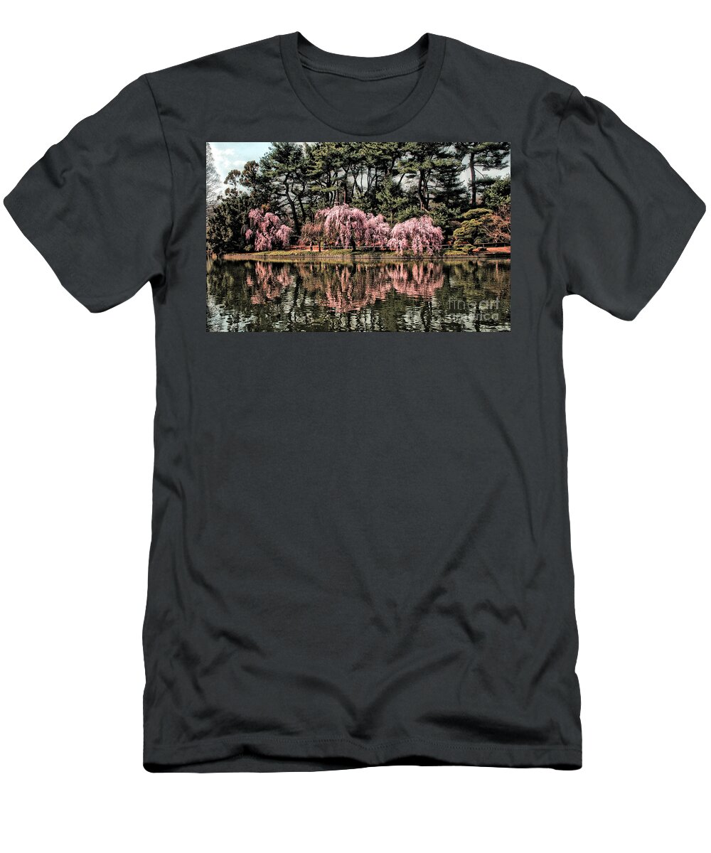Landscape T-Shirt featuring the photograph Spring Reflections by Onedayoneimage Photography