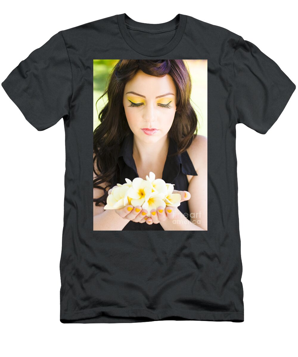 Floral T-Shirt featuring the photograph Spring by Jorgo Photography