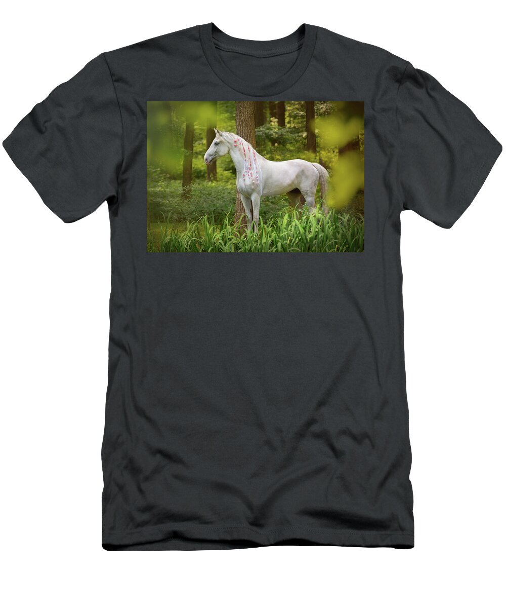 Russian Artists New Wave T-Shirt featuring the photograph Spring Spirit by Ekaterina Druz