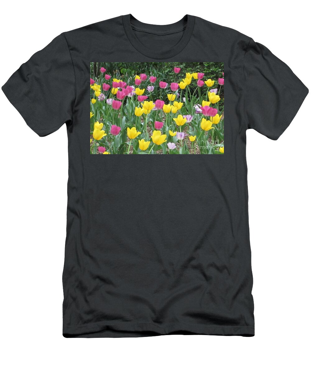 Photography T-Shirt featuring the photograph Springtime Color by Kathie Chicoine