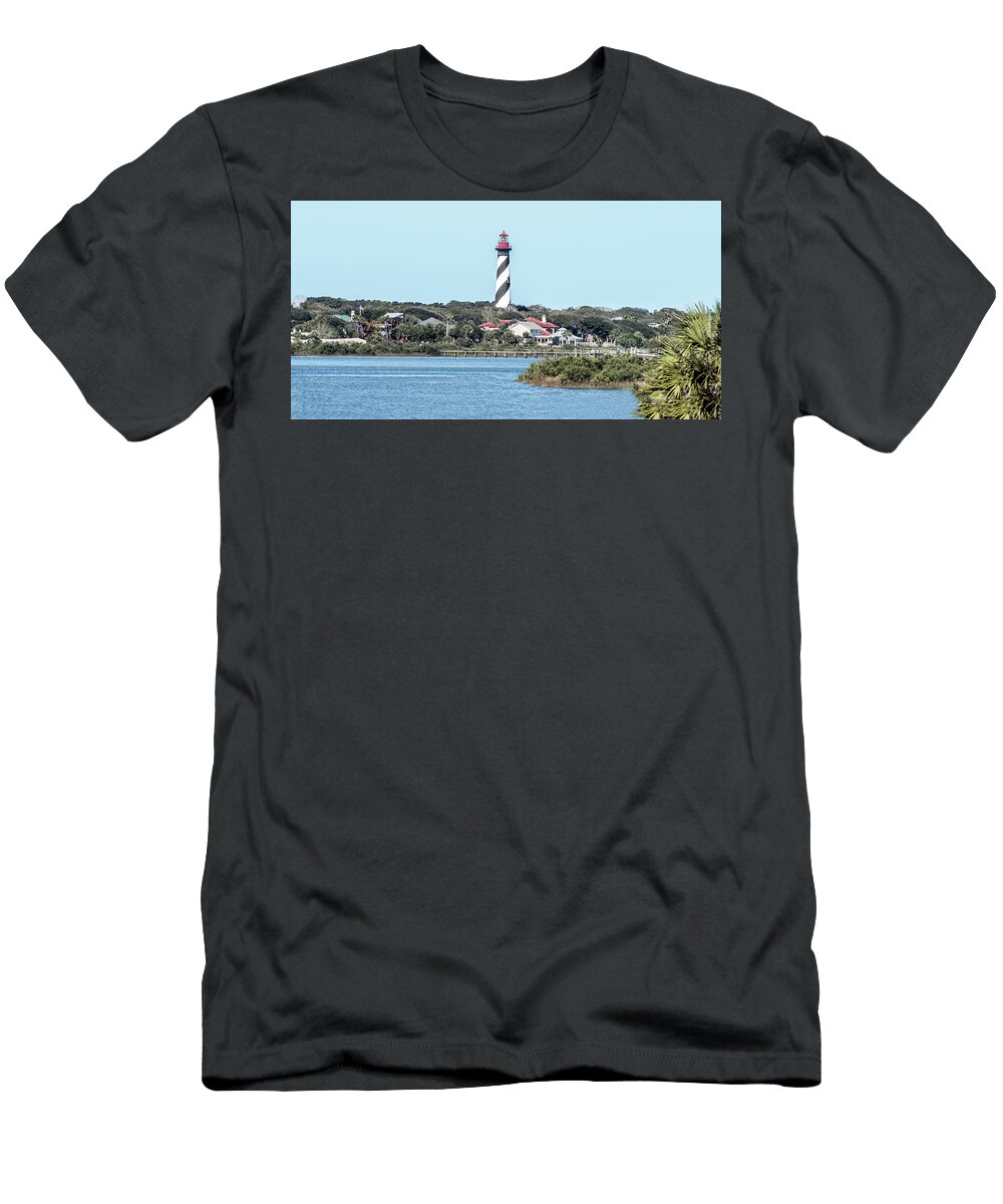 St. Augustine T-Shirt featuring the photograph St. Augustine Lighthouse by William Bitman