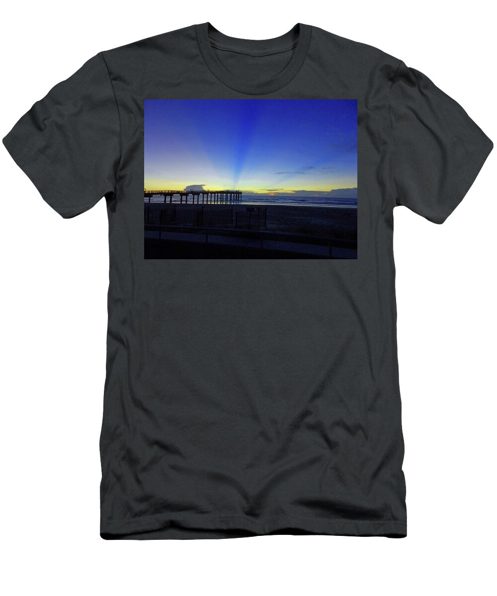 Sunrise T-Shirt featuring the photograph St Augustine Morning by Bob Johnson