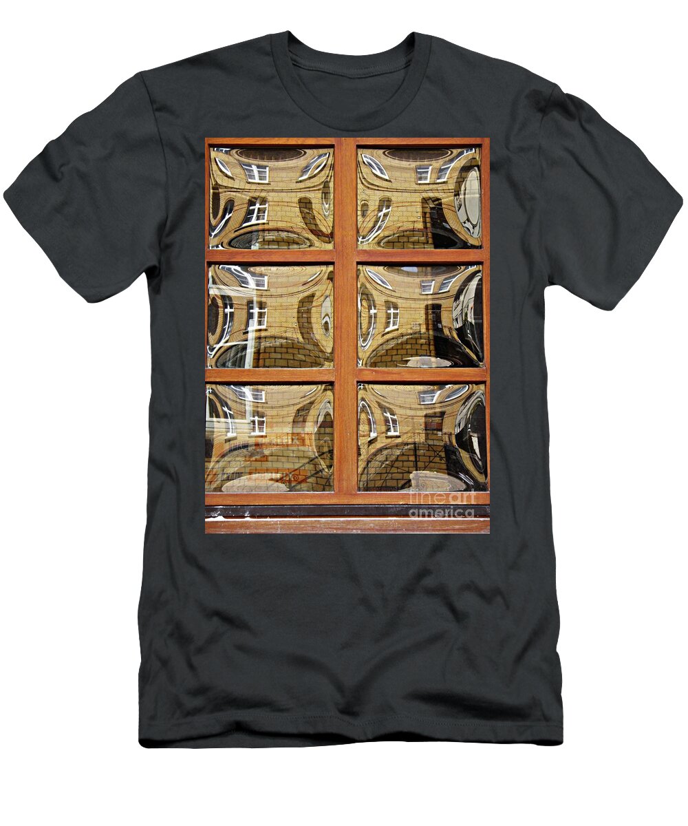 Window T-Shirt featuring the photograph St. Goar Window 3 by Sarah Loft