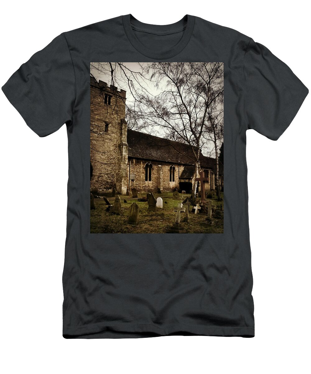 Oxford T-Shirt featuring the photograph St. Thomas the Martyr by Sophia Gaki Artworks