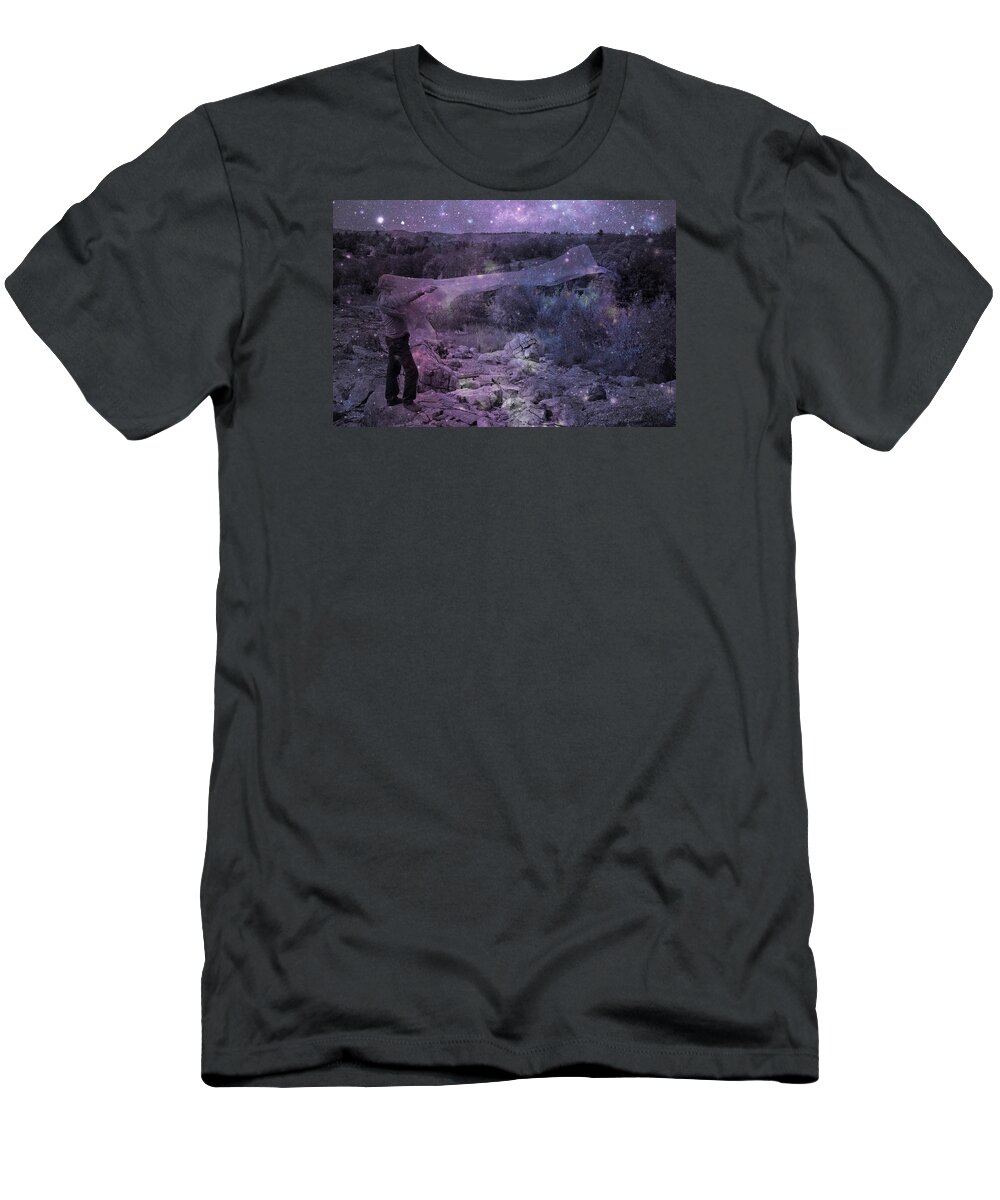 Stars T-Shirt featuring the photograph Star Catcher by Jim Cook