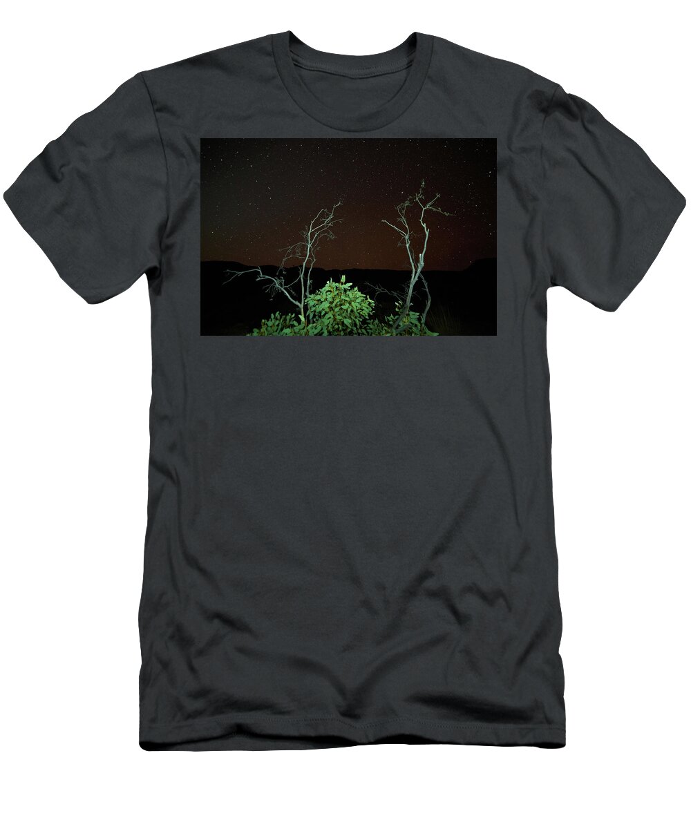 Outback T-Shirt featuring the photograph Star Light Star Bright by Paul Svensen
