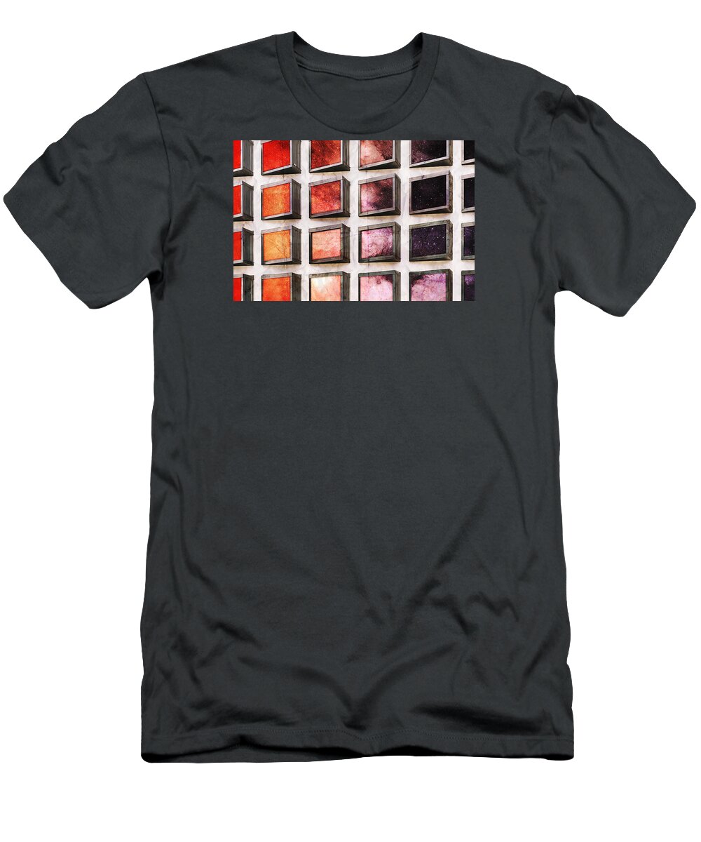 Surreal T-Shirt featuring the photograph Stars In Windows by Phil Perkins