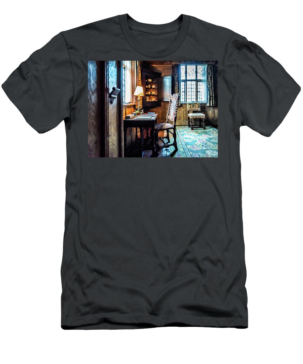 Stately Home T-Shirt featuring the photograph Stately Home by Nick Bywater