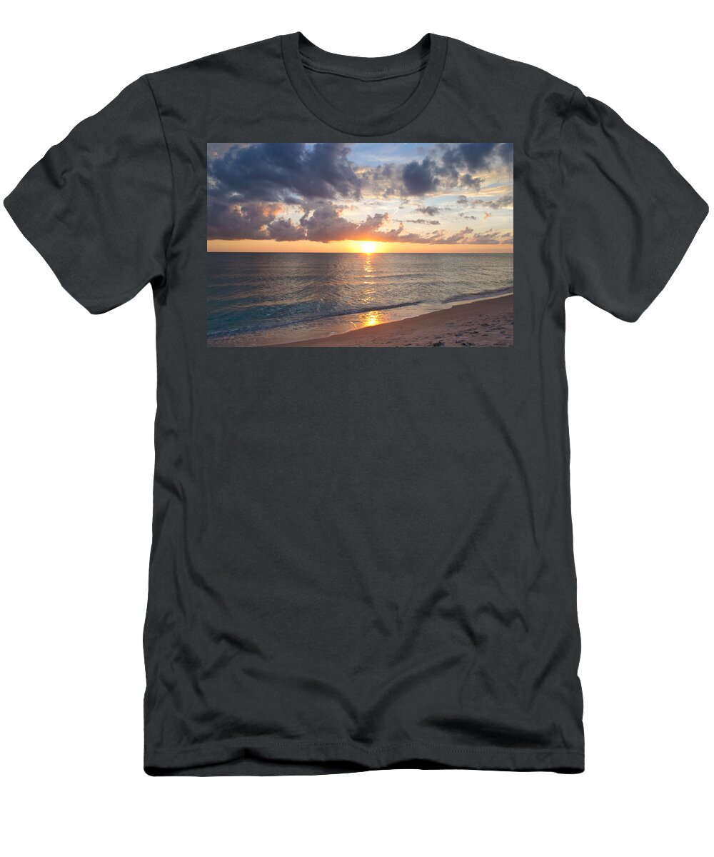 Sunset T-Shirt featuring the photograph Stay Patient by Melanie Moraga