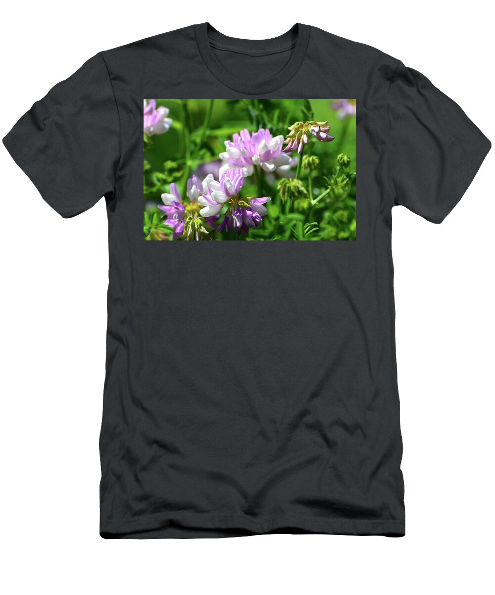 Abstract T-Shirt featuring the photograph Still Growing by Lyle Crump