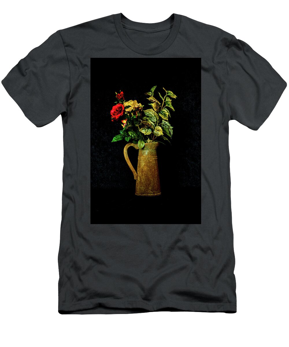 Still Life T-Shirt featuring the photograph Still Life # 4 by Tom and Pat Cory