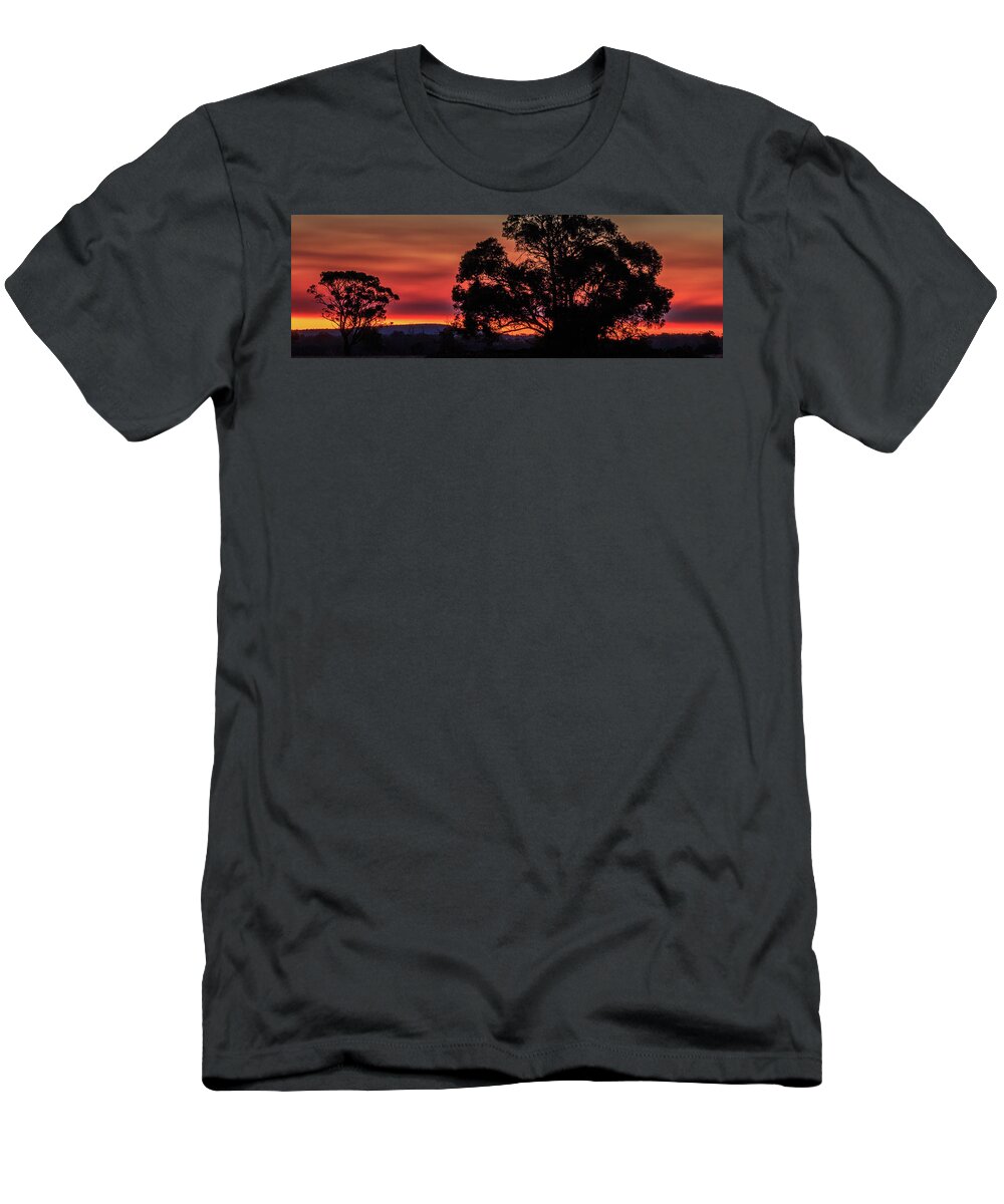 Sky T-Shirt featuring the photograph Stirling Range Sunset by Robert Caddy