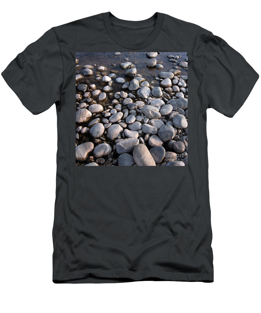 Rivers T-Shirt featuring the photograph Stoned by Norman Andrus