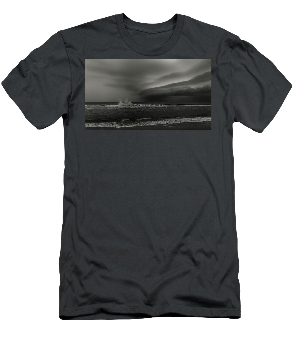 Florida T-Shirt featuring the photograph Storm Front 1 Delray Beach Florida by Lawrence S Richardson Jr