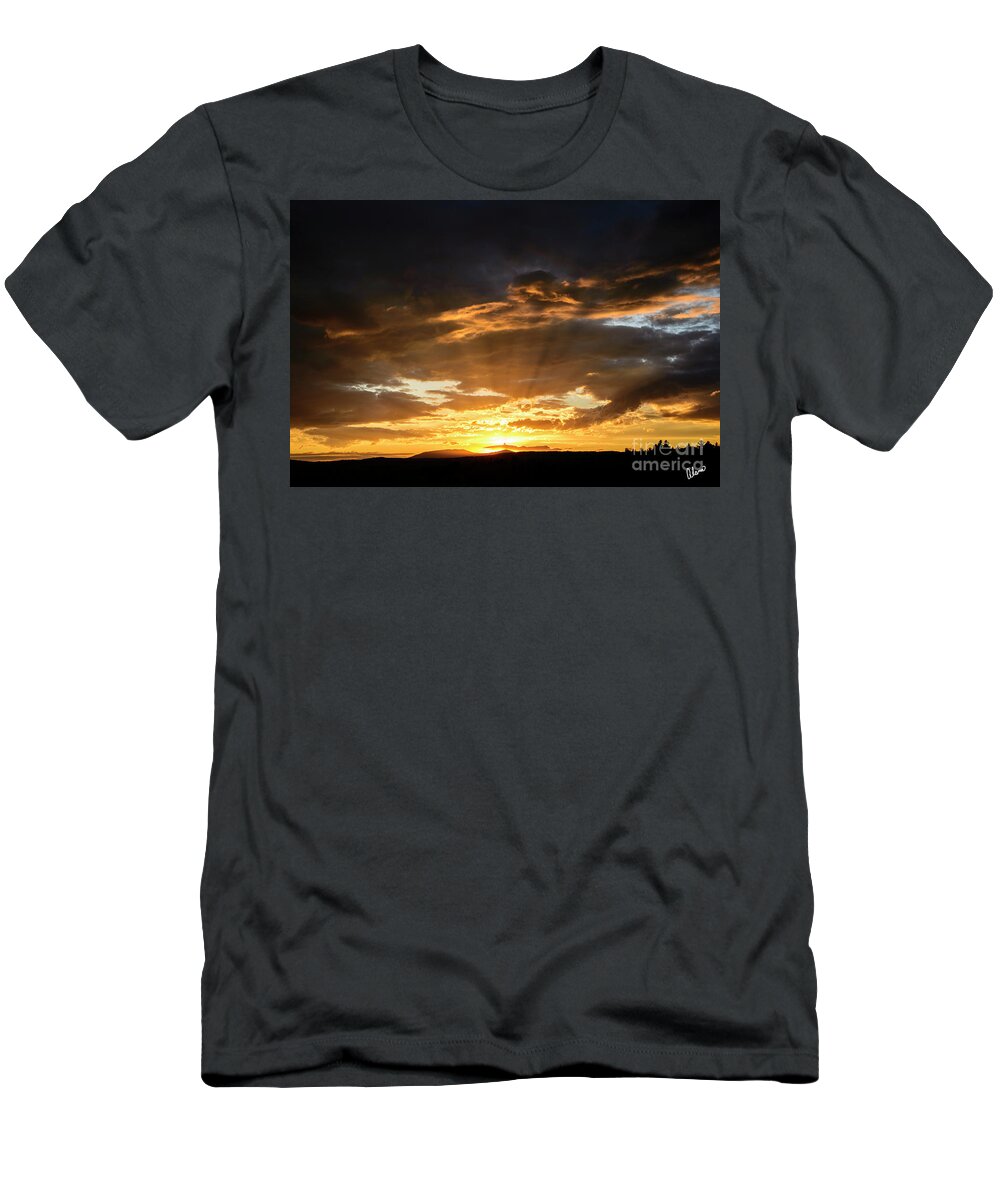 Sun Rays T-Shirt featuring the photograph Sun Rays by Alana Ranney