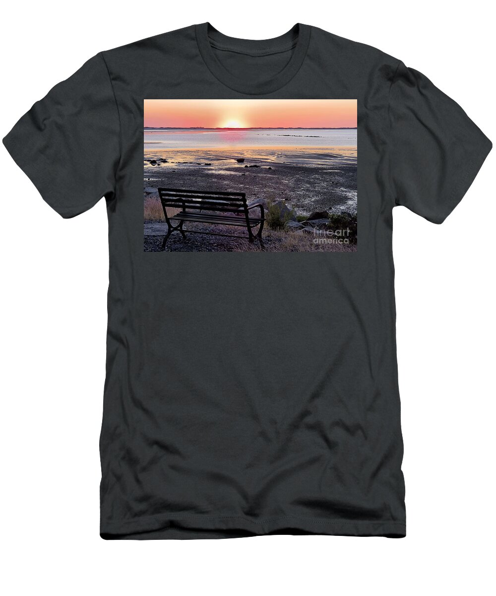 Sun T-Shirt featuring the photograph Sun View by Janice Drew