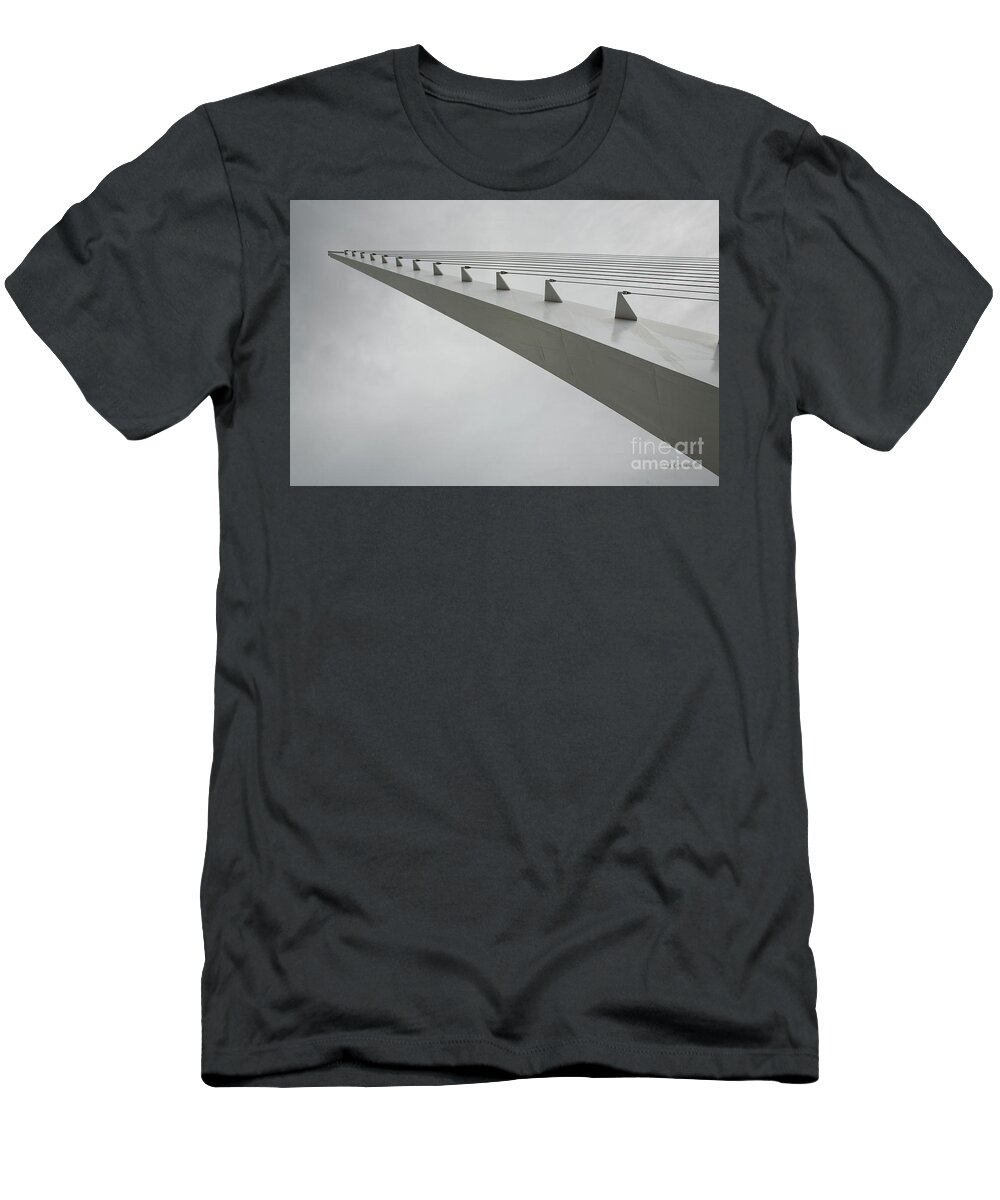 California T-Shirt featuring the photograph Sundial Perspective by Carol Lynn Coronios