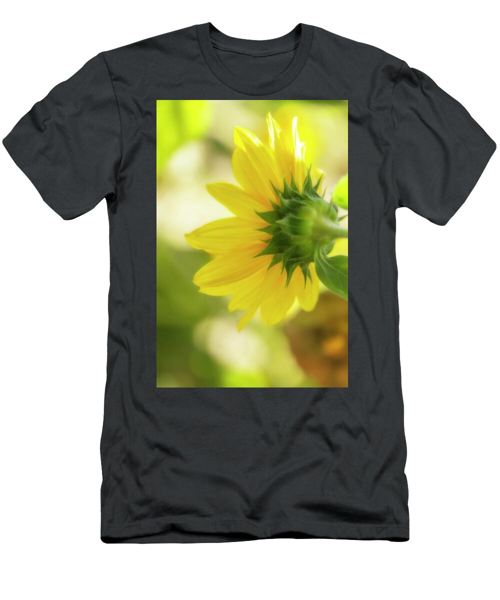 Sunflower T-Shirt featuring the digital art Sunflower Sweet by Terry Davis
