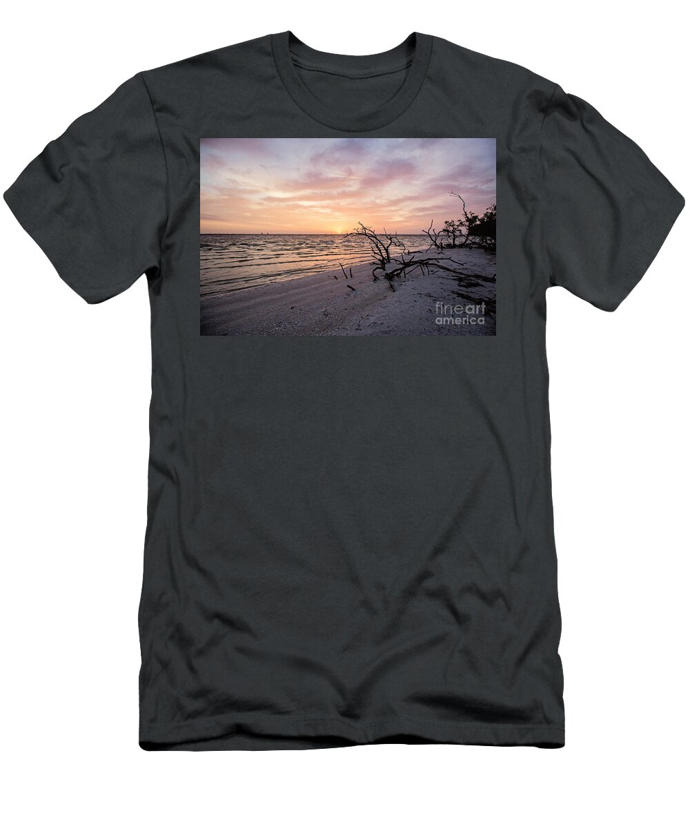 Travel T-Shirt featuring the photograph Sunrise Over San Carlos Bay by Scott Pellegrin